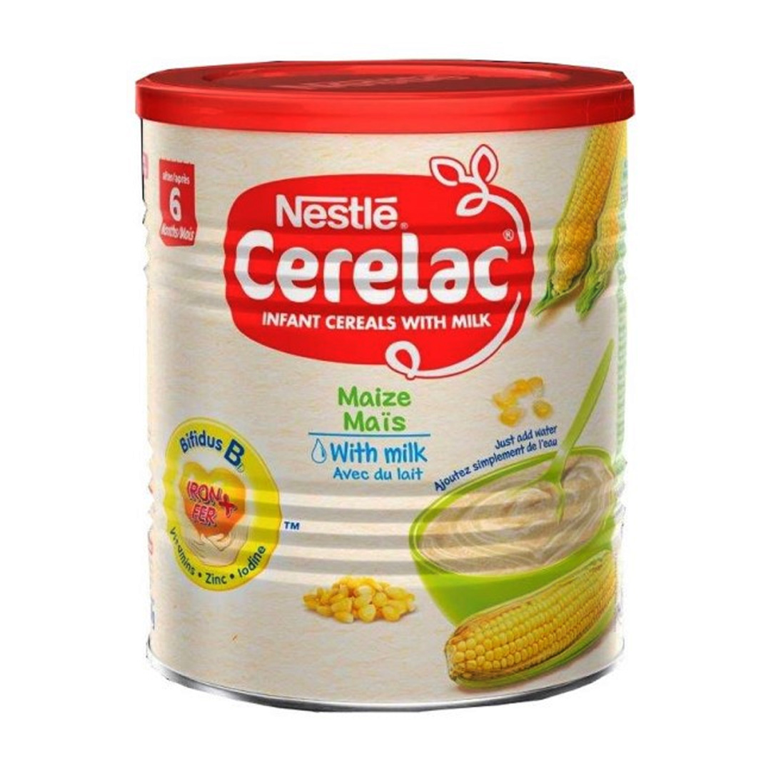 Cerelac Maize with Milk Tinned 400g